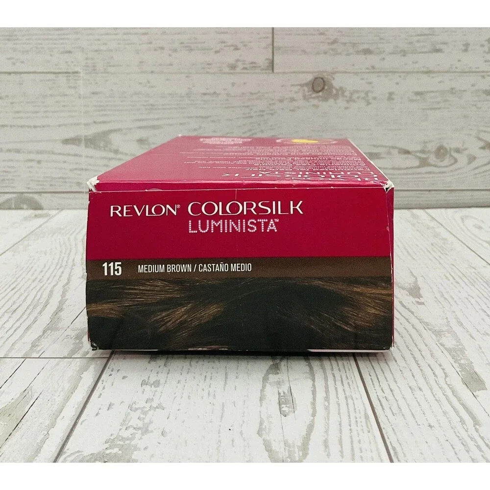 Revlon ColorSilk Luminista 115 Medium Brown Permanent Hair Color